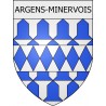 Argens-Minervois 11 ville Stickers blason autocollant adhésif