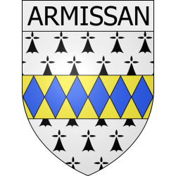 Albières Sticker wappen, gelsenkirchen, augsburg, klebender aufkleber