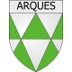Albières Sticker wappen, gelsenkirchen, augsburg, klebender aufkleber