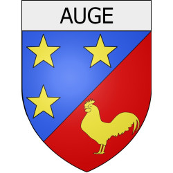 Adesivi stemma Aubrives adesivo