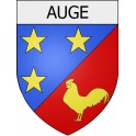 Stickers coat of arms Aubrives adhesive sticker