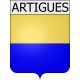 Stickers coat of arms Arques adhesive sticker