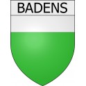 Badens  11 ville Stickers blason autocollant adhésif