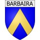 Pegatinas escudo de armas de Baraigne adhesivo de la etiqueta engomada