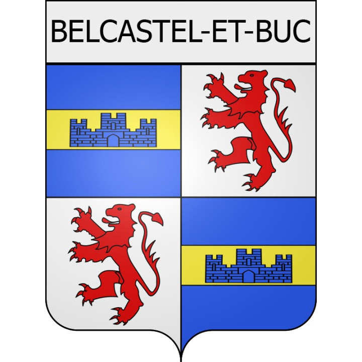 Stickers coat of arms Baraigne adhesive sticker