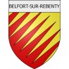 Belfort-sur-Rebenty 11 ville Stickers blason autocollant adhésif