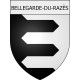 Bellegarde-du-Razès 11 ville Stickers blason autocollant adhésif
