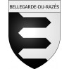 Belcaire Sticker wappen, gelsenkirchen, augsburg, klebender aufkleber