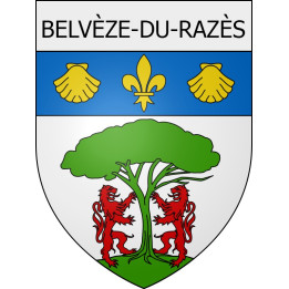 Belcaire Sticker wappen, gelsenkirchen, augsburg, klebender aufkleber