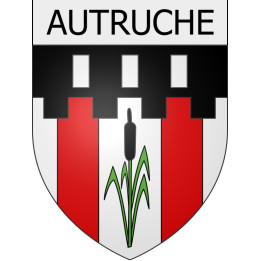 Pegatinas escudo de armas de Authe adhesivo de la etiqueta engomada