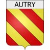 Aubrives Sticker wappen, gelsenkirchen, augsburg, klebender aufkleber