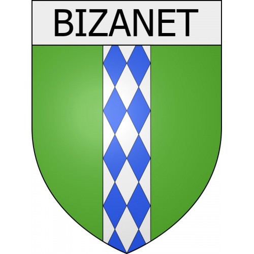 Adesivi stemma Belcaire adesivo