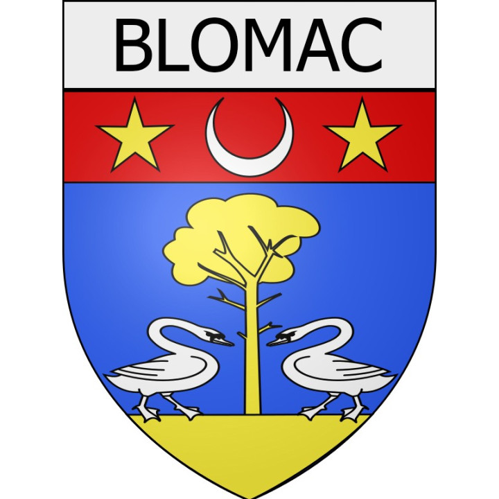 Stickers coat of arms Baraigne adhesive sticker
