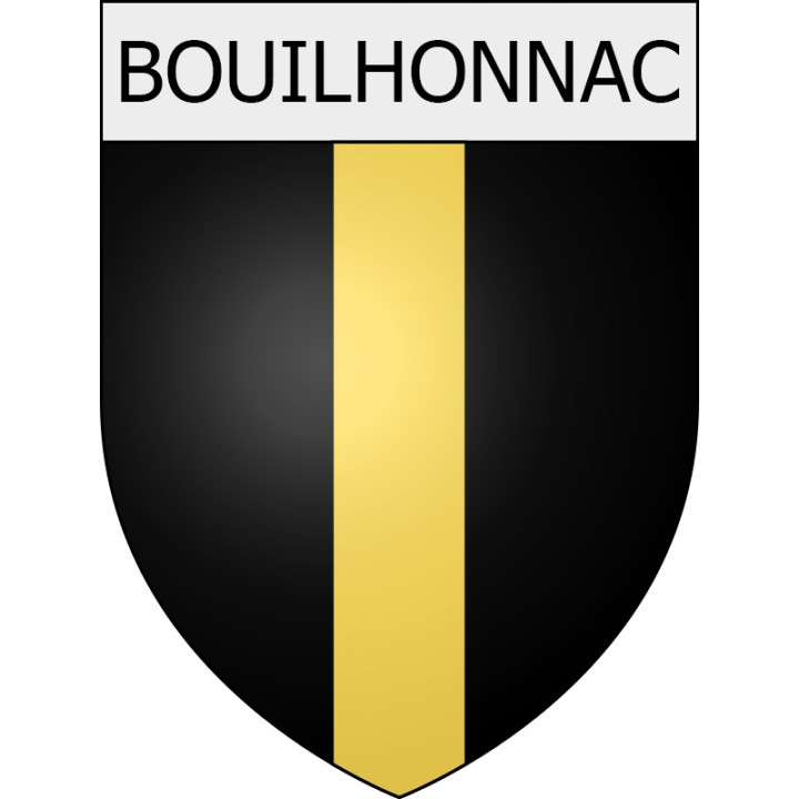Bouilhonnac  11 ville Stickers blason autocollant adhésif