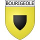 Bourigeole 11 ville Stickers blason autocollant adhésif