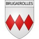 Adesivi stemma Belcaire adesivo
