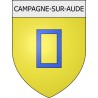 Belcaire Sticker wappen, gelsenkirchen, augsburg, klebender aufkleber