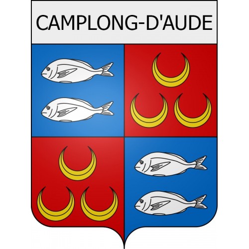 Adesivi stemma Belcaire adesivo
