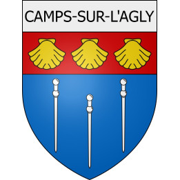 Stickers coat of arms Baraigne adhesive sticker