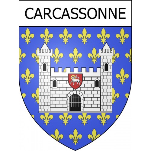 Adesivi stemma Belcaire adesivo