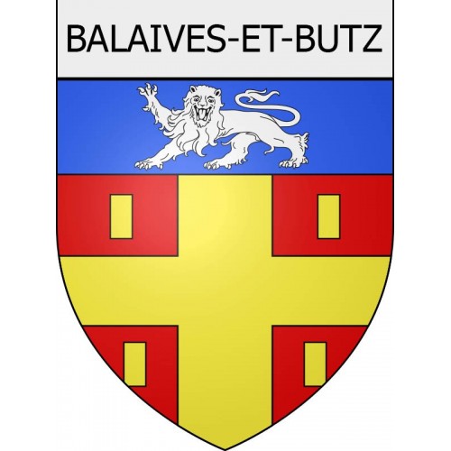 Pegatinas escudo de armas de Auvillers-les-Forges adhesivo de la etiqueta engomada