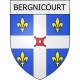 bergnicourt 08 ville Stickers blason autocollant adhésif