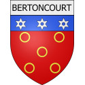 Pegatinas escudo de armas de Auvillers-les-Forges adhesivo de la etiqueta engomada