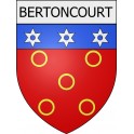 bertoncourt 08 ville Stickers blason autocollant adhésif
