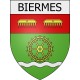 biermes 08 ville Stickers blason autocollant adhésif