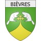 bièvres 08 ville Stickers blason autocollant adhésif