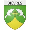 bièvres 08 ville Stickers blason autocollant adhésif
