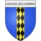 Cascastel-des-Corbières 11 ville Stickers blason autocollant adhésif
