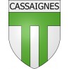 Adesivi stemma Belcaire adesivo
