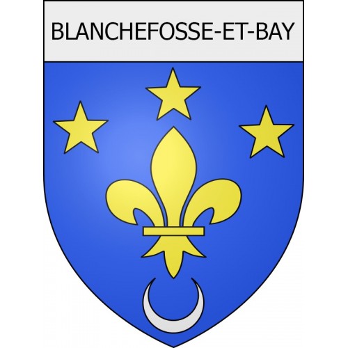 blanchefosse-et-bay 08 ville Stickers blason autocollant adhésif