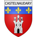 Castelnaudary 11 ville Stickers blason autocollant adhésif