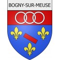 bogny-sur-meuse 08 ville Stickers blason autocollant adhésif