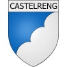 Adesivi stemma Belcaire adesivo
