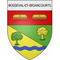 bosseval-et-briancourt 08 ville Stickers blason autocollant adhésif