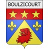 boulzicourt 08 ville Stickers blason autocollant adhésif