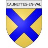 Caunettes-en-Val 11 ville Stickers blason autocollant adhésif