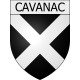 Adesivi stemma Belcaire adesivo