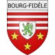 bourg-fidèle 08 ville Stickers blason autocollant adhésif