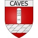 Stickers coat of arms Baraigne adhesive sticker