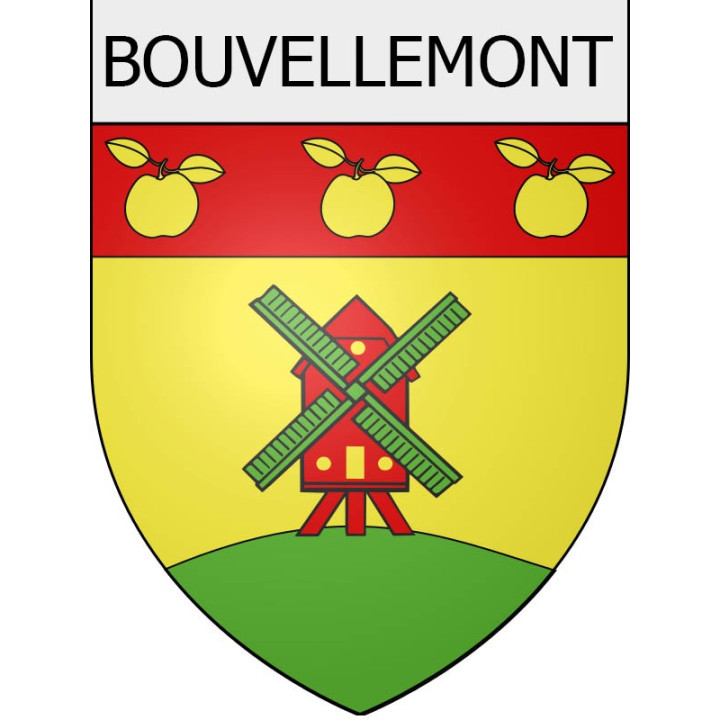 bouvellemont 08 ville Stickers blason autocollant adhésif