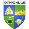 champigneulle 08 ville Stickers blason autocollant adhésif