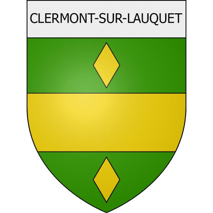 Stickers coat of arms Baraigne adhesive sticker
