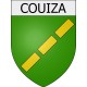 Couiza 11 ville Stickers blason autocollant adhésif