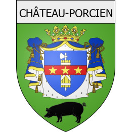 Pegatinas escudo de armas de Autry adhesivo de la etiqueta engomada
