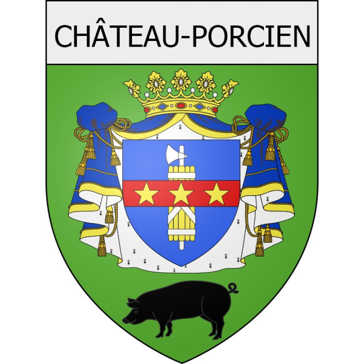 Stickers coat of arms Autry adhesive sticker