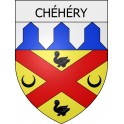 chéhéry 08 ville Stickers blason autocollant adhésif
